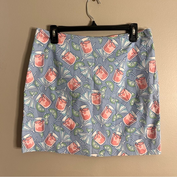 Vineyard Vines Dresses & Skirts - Vineyard Vines Size 6 Cotton Umbrella Drink Tropical Straight Skirt Casual